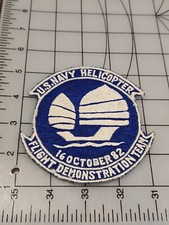 Patch Original Marinha dos EUA Equipe de Demonstração de Voo de Helicóptero USN 1982 3619 comprar usado  Enviando para Brazil