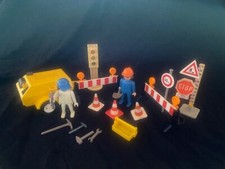 Playmobil straßen baustelle gebraucht kaufen  Creglingen