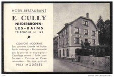 Carte note niederbronn d'occasion  Grièges
