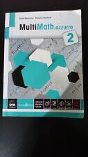 Libro multimath.azzurro matema usato  Italia