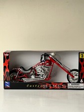 Motocicleta helicóptero personalizada New Ray escala 1:12 com caixa comprar usado  Enviando para Brazil