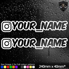 Instagram stickers personalise for sale  LEEDS