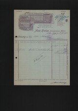 Leipzig rechnung 1910 gebraucht kaufen  Leipzig