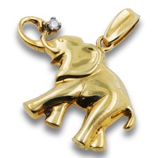 Anhänger diamant elefant gebraucht kaufen  Gelsenkirchen