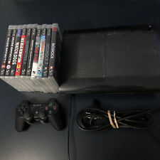 Sony PlayStation 3 Super Slim 250 GB con mando + 10 juegos - ¡Probado y funcionando! segunda mano  Embacar hacia Argentina