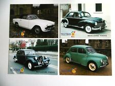 Usado, SIMCA Océane PEUGEOT 203  RENAULT 4 CV CITROËN TRACTION 11 lot 4 CP automobile comprar usado  Enviando para Brazil
