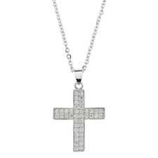 Diamantkreuz pendant halskette gebraucht kaufen  München