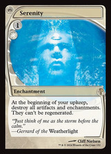 Mtg serenity future for sale  NARBERTH