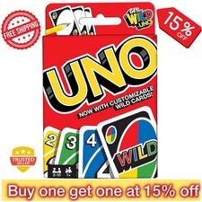 Mattel Wild UNO jogo de cartas 112 cartas família crianças amigos festa presente Reino Unido UO comprar usado  Enviando para Brazil