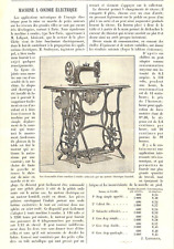 Electric sewing machine d'occasion  Expédié en Belgium