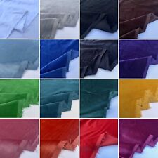 100 cotton velvet for sale  SOUTHALL