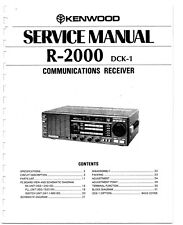 Manuel service kenwood d'occasion  Expédié en France