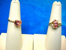 Sterling silver pink for sale  Pottstown