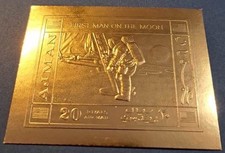 Gold stamp timbre d'occasion  France