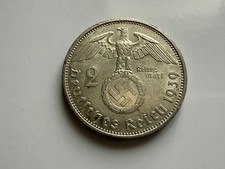 Reichsmark coin 1939 for sale  STOURBRIDGE