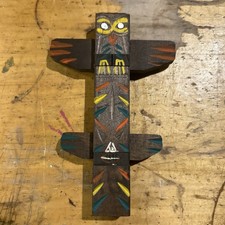 Totem de madeira peças de bloqueio década de 1960 6" comprar usado  Enviando para Brazil