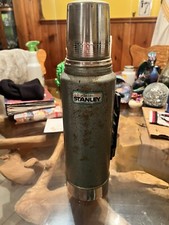 Garrafa térmica a vácuo Stanley Aladdin 1.1Q 1L bebida quente fria - Vintage comprar usado  Enviando para Brazil