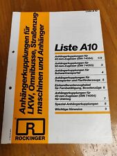Rockinger a10 liste gebraucht kaufen  Spraitbach