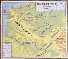 Ancienne carte scolaire d'occasion  Lyon VII