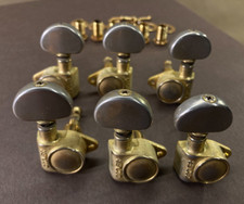 Usado, LOTE: Vintage Grover Rotomatic Gold Afinadores de Guitarra Machines CONJUNTO COMPLETO com parafusos comprar usado  Enviando para Brazil