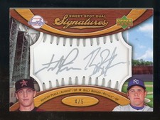 Usado, 2007 UD Sweet Spot Hunter Pence Billy Butler Dual AUTO 4/5 comprar usado  Enviando para Brazil