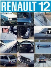 Catalogue brochure renault d'occasion  Saône