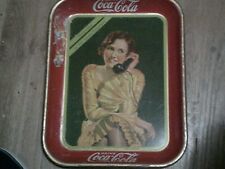 BANDEJA COCA-COLA ORIGINAL 1930 segunda mano  Embacar hacia Argentina