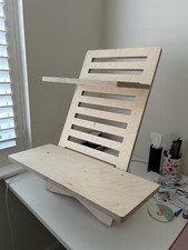 Laptop adjustable wooden for sale  HUDDERSFIELD