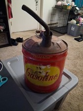 Vintage gallon metal for sale  Weymouth