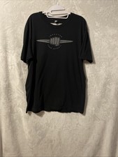 Camiseta masculina American Apparel preta "Imported From Detroit" GG comprar usado  Enviando para Brazil
