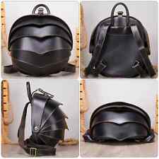 Mochila feminina de couro design de luxo redonda bolsa escolar carteira mochila antirroubo comprar usado  Enviando para Brazil