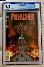 Quadrinhos Preacher #1 DC/Vertigo 4/95 CGC 9.2 páginas brancas comprar usado  Enviando para Brazil