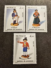 Timbre monaco santons d'occasion  Castelnau-le-Lez