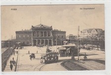 39071257 - Poznań / Poznań. Partia na Dworcu Głównym Tramwaj. 1915 na sprzedaż  Wysyłka do Poland