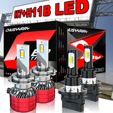 Lâmpada de farol de LED para Kia Soul 12-2013 feixe baixo e alto conjunto de 4 comprar usado  Enviando para Brazil