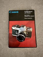 Fotografieren canon canon gebraucht kaufen  Grasbrunn