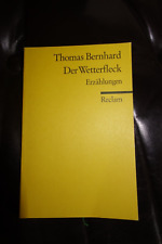 Thomas bernhard wetterfleck gebraucht kaufen  Kiel