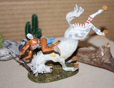 Indianerreiter pferd stürzend gebraucht kaufen  Sömmerda