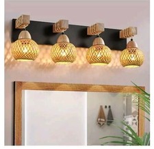 Light rattan vanity for sale  Spartanburg