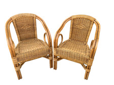 Poltrone bambu poltroncine usato  Torino