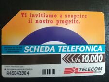 Scheda telefonica collezione usato  Ragusa