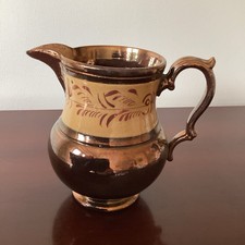 Brown lustre ware for sale  LUTON