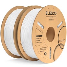 Filament ELEGOO PLA+ 1 kg w kolorze białym do drukarki 3D - materiał wysokiej jakości na sprzedaż  PL