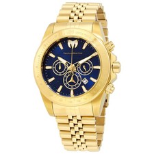Usado, Relógio masculino Technomarine Manta Ray cronógrafo mostrador azul TM-220149 comprar usado  Enviando para Brazil