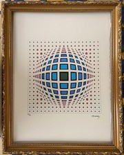 Victor vasarely composition d'occasion  Paris XIX