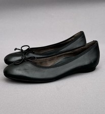PAUL GREEN Bailarina Ursula Ballet Liso Preto Macio Nappa Feminino Tamanho 6EUA comprar usado  Enviando para Brazil