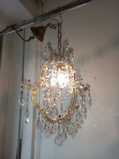 LAMPADARIO ANTICO MARIA TERESA 1 LUCE LANTERNA VINTAGE OLD CHANDELIER LUSTRE comprar usado  Enviando para Brazil