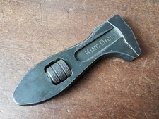 king dick adjustable spanner for sale  EMSWORTH