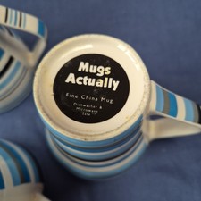 Mugs actually blue for sale  HOCKLEY