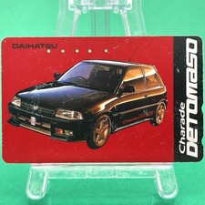 Cartão telefônico Daihatsu Charade DeTomaso década de 1990 carro esportivo japonês compacto comprar usado  Enviando para Brazil